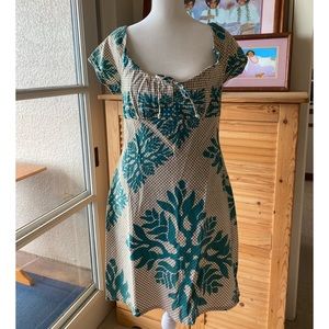 Vintage Manuhealii Mini Dress
